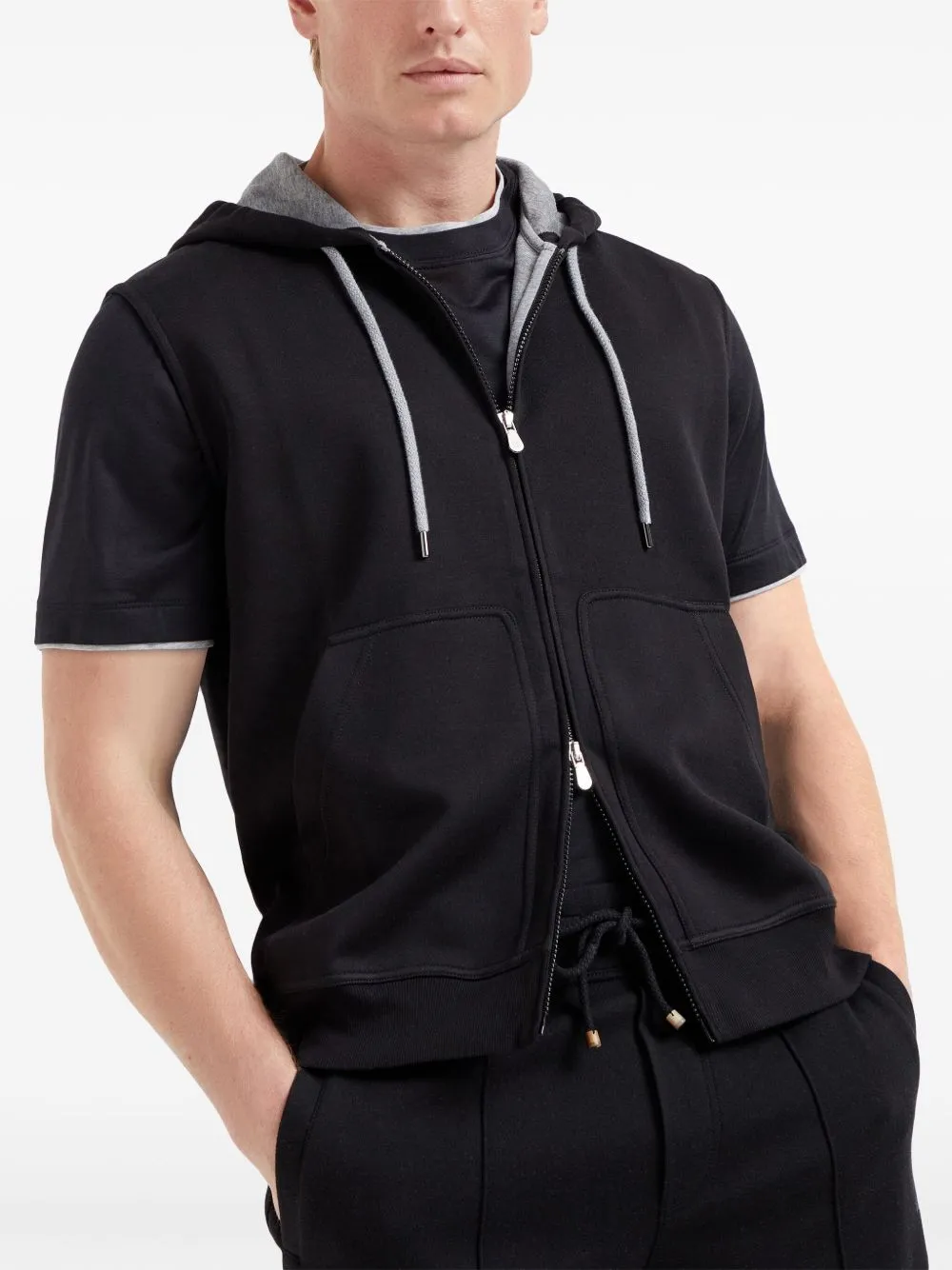 Sleeveless Hoodie sold by Wanan Luxury product image thumbnail 3