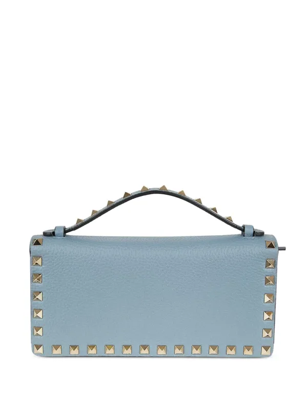Rockstud Leather Wallet On Chain sold by Wanan Luxury
