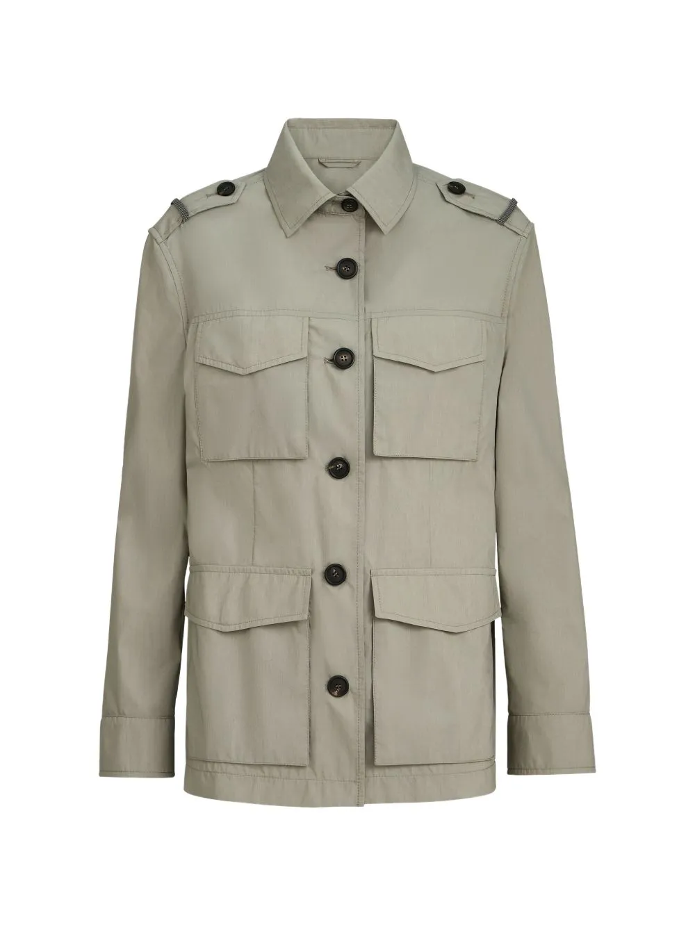 Cotton Blend Field Jacket sold by Wanan Luxury