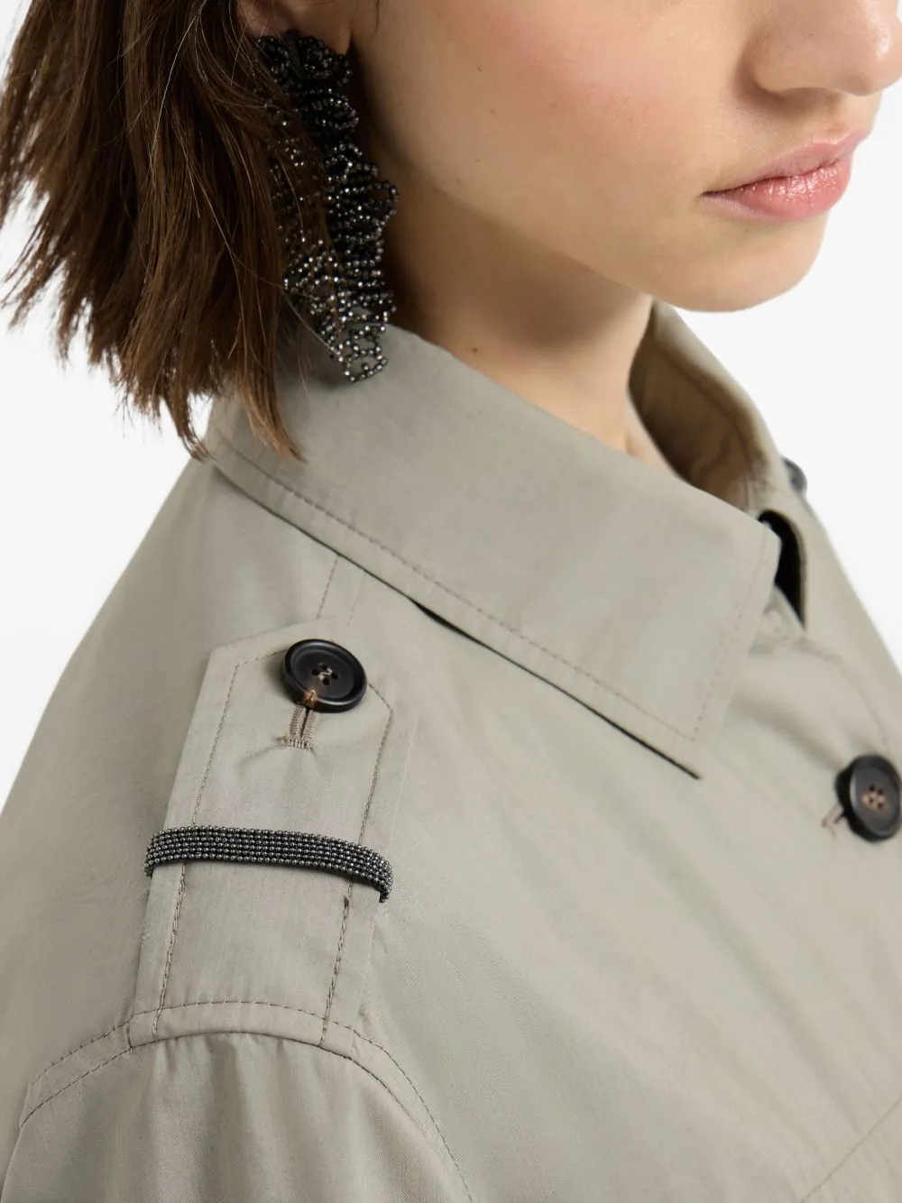 Cotton Blend Field Jacket sold by Wanan Luxury product image thumbnail 5