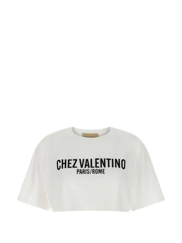 Chez Valentino Cotton T-Shirt sold by Wanan Luxury