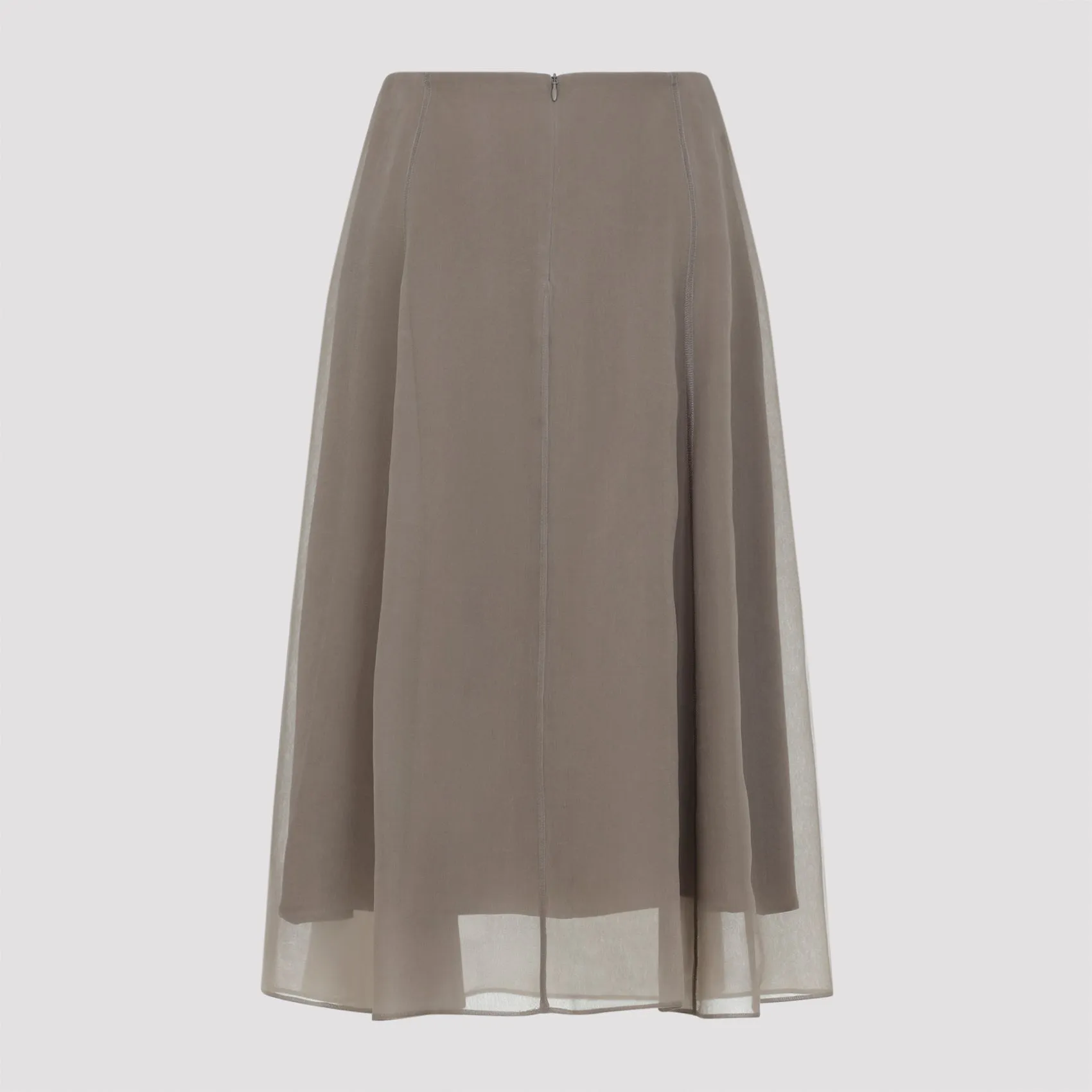 Midi Skirts Brown sold by Wanan Luxury product image thumbnail 3