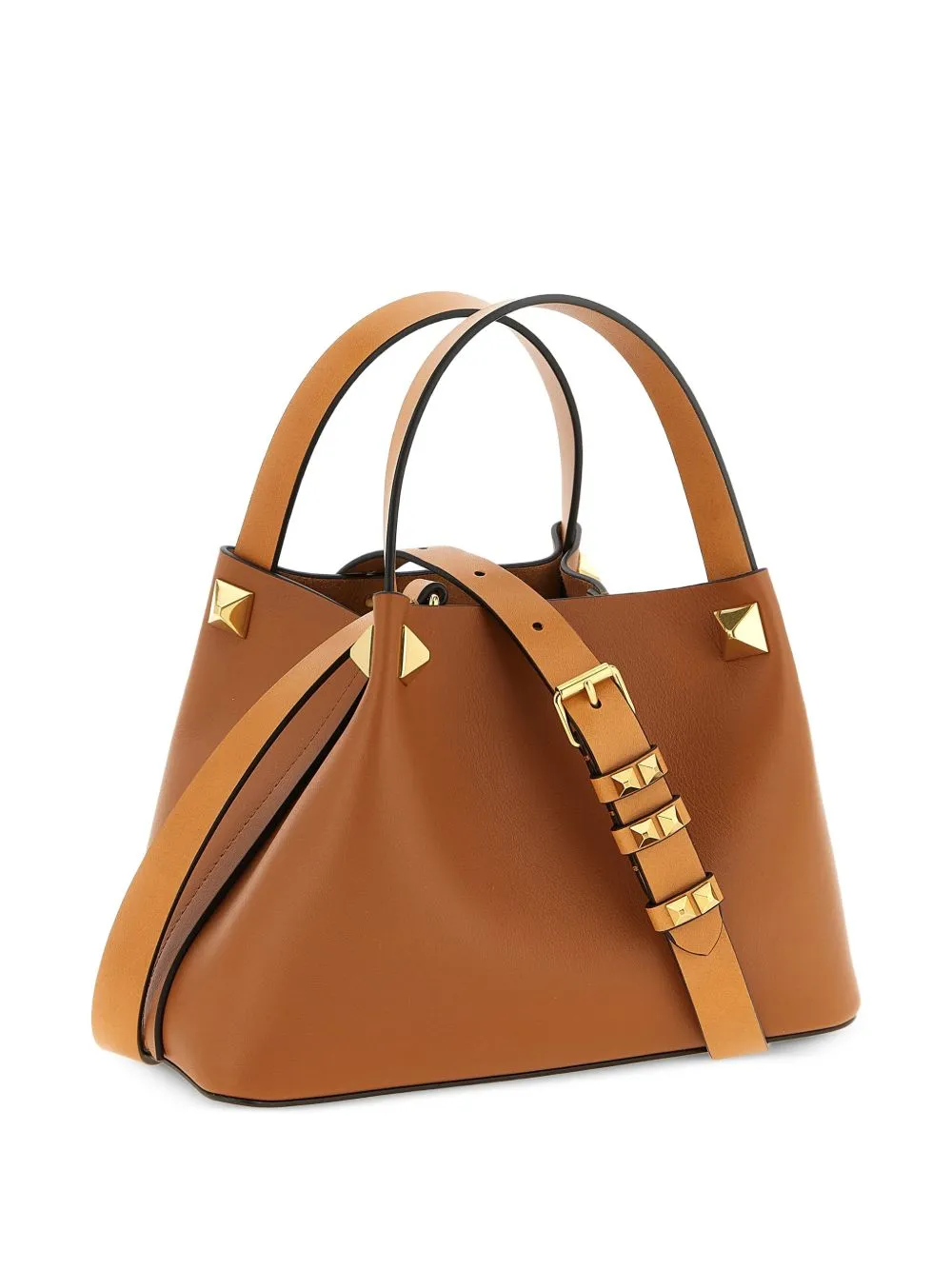 Vlogo Signature Small Leather Tote Bag sold by Wanan Luxury product image thumbnail 3