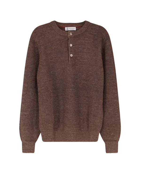 Linen And Cotton Sweater sold by Wanan Luxury