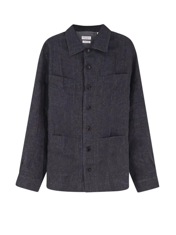 Easy Fit Linen Shirt sold by Wanan Luxury