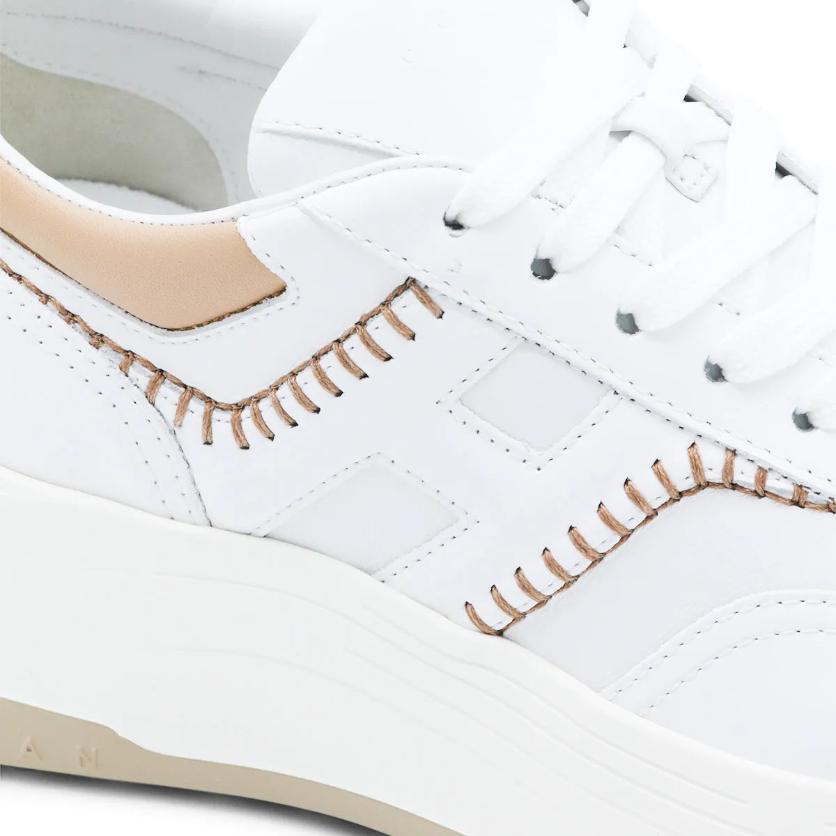 Sneakers Bianco/Deserto sold by Wanan Luxury product image thumbnail 4