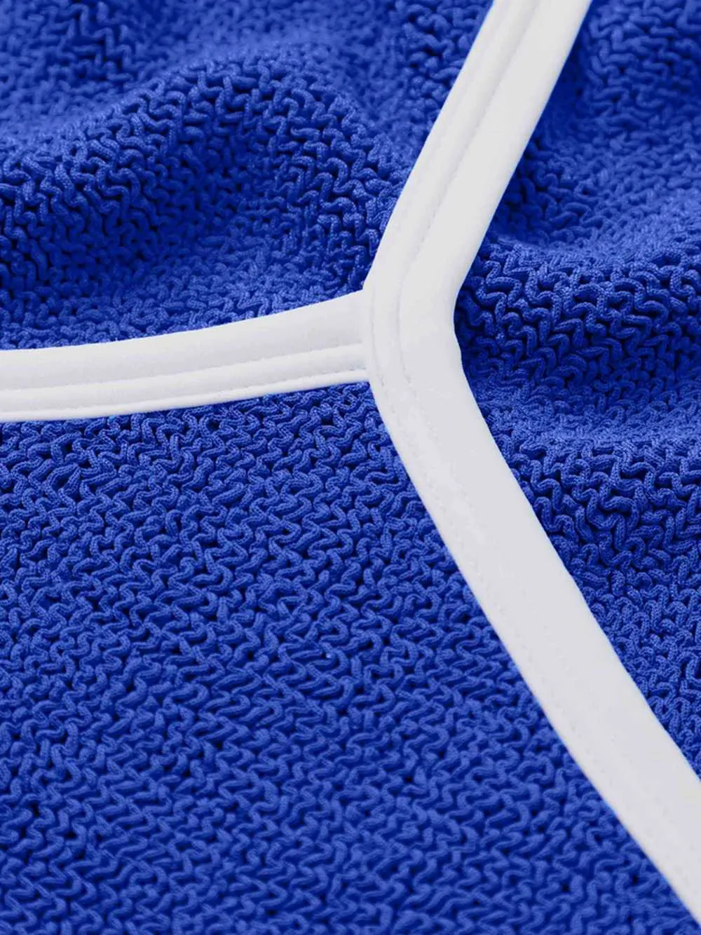 Tyler Bikini In Royal Blue/White sold by Wanan Luxury product image thumbnail 4