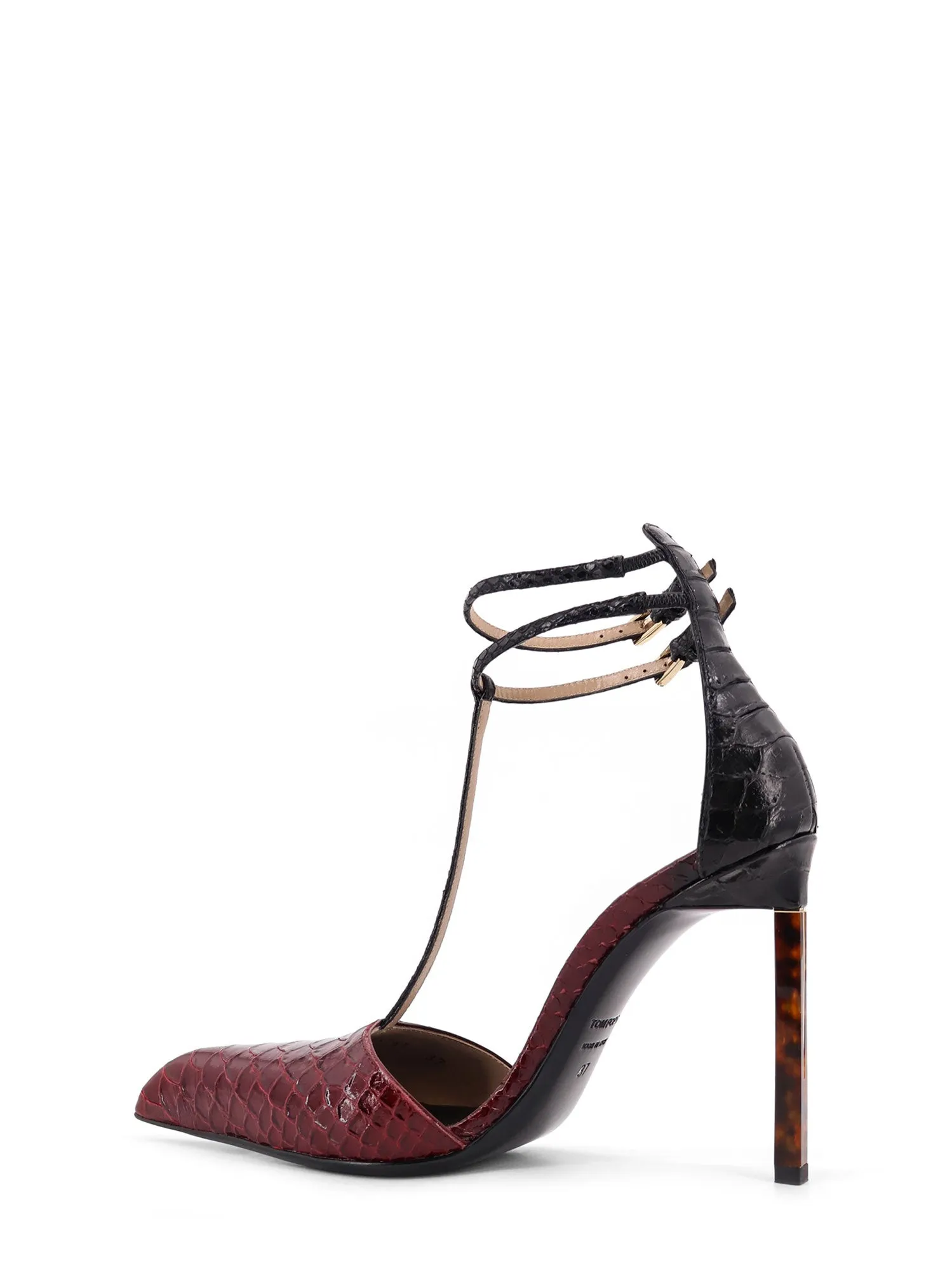 Python-Effect Leather Pumps sold by Wanan Luxury product image thumbnail 3