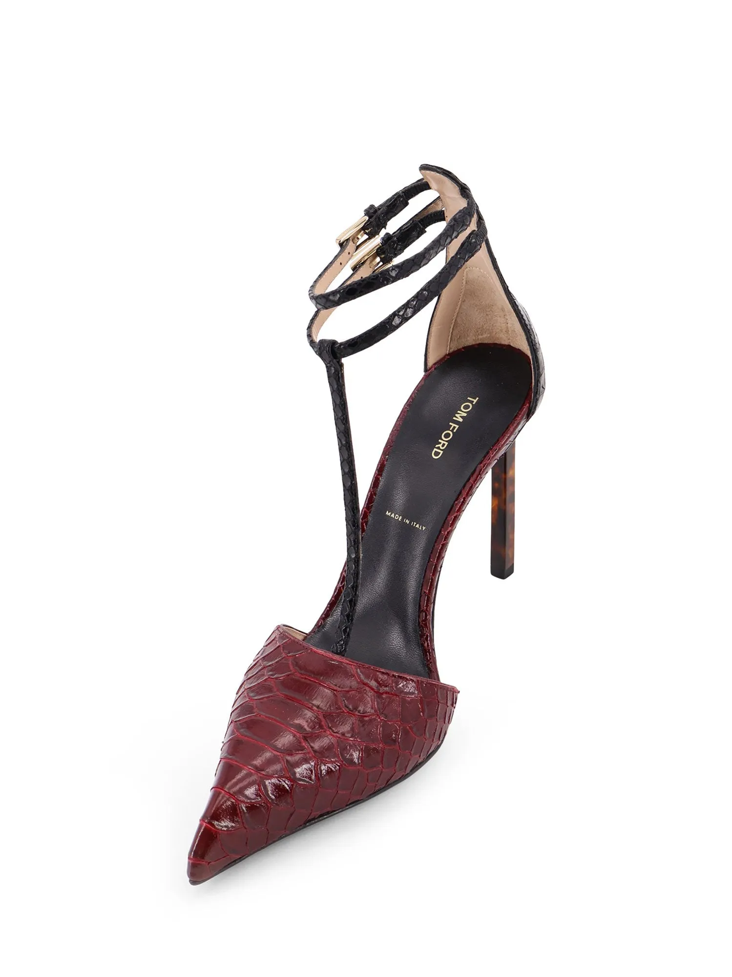Python-Effect Leather Pumps sold by Wanan Luxury product image thumbnail 4