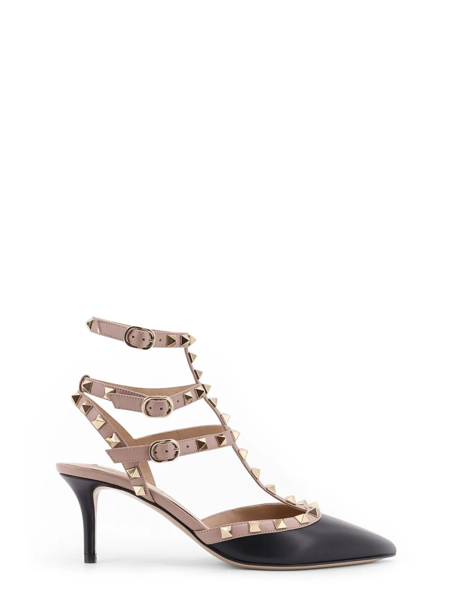 Rockstud Leather Decolleté Slingback sold by Wanan Luxury