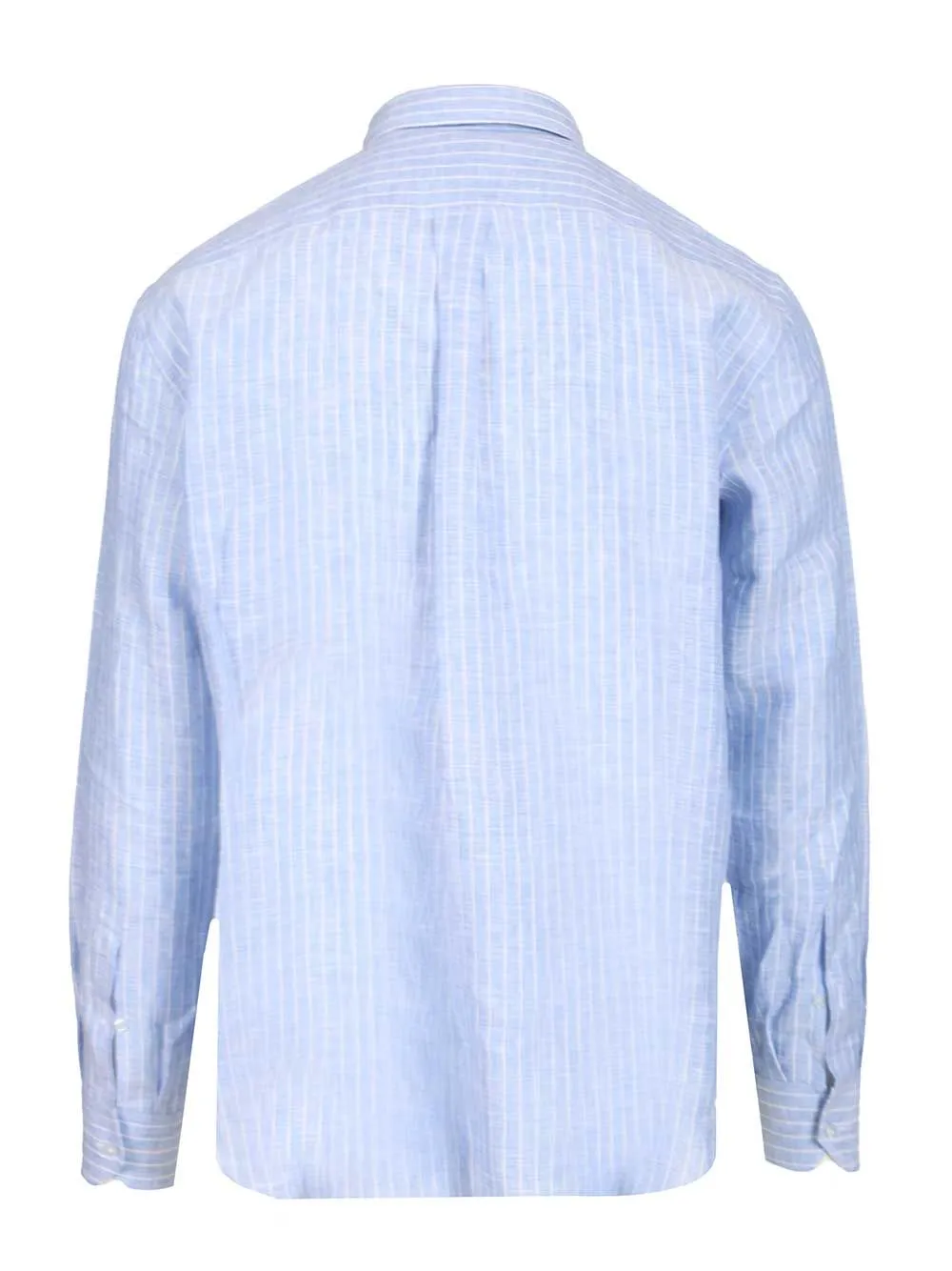 Striped Linen Shirt Shirts Light Blue sold by Wanan Luxury product image thumbnail 2