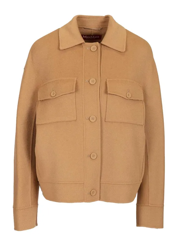 Boxy Jacket Jackets Beige sold by Wanan Luxury