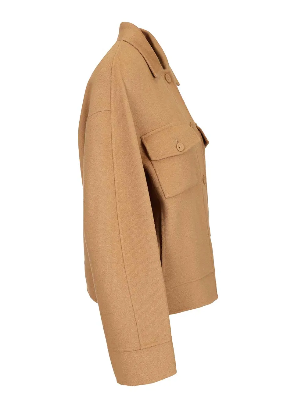 Boxy Jacket Jackets Beige sold by Wanan Luxury product image thumbnail 3