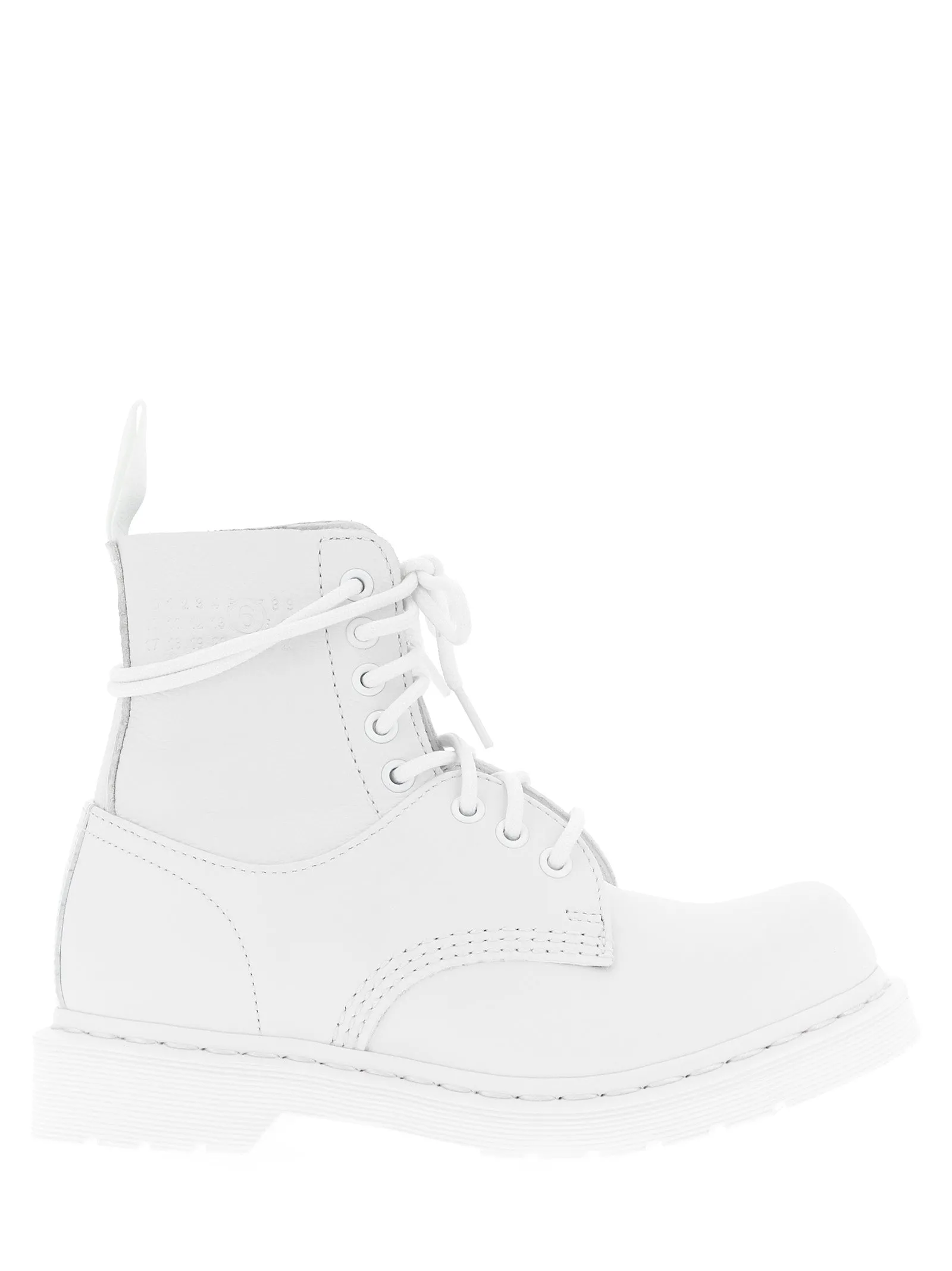 1460 Twist Mm6 Boots And Ankle Boots White sold by Wanan Luxury