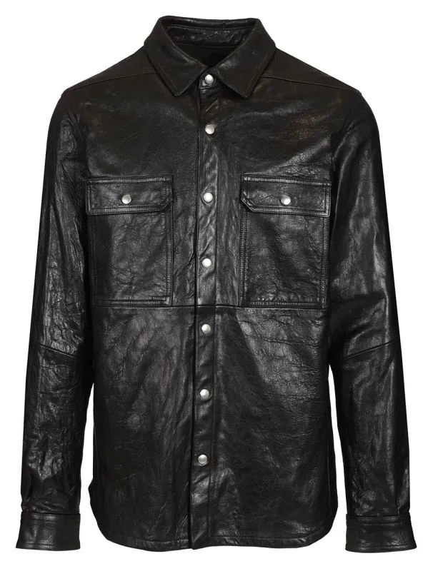 Shirt Jacket Jackets Black sold by Wanan Luxury