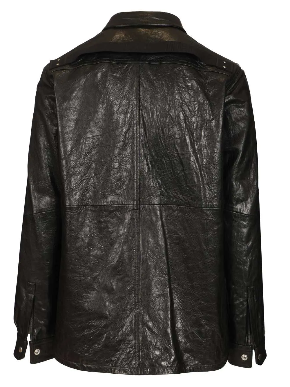 Shirt Jacket Jackets Black sold by Wanan Luxury product image thumbnail 2