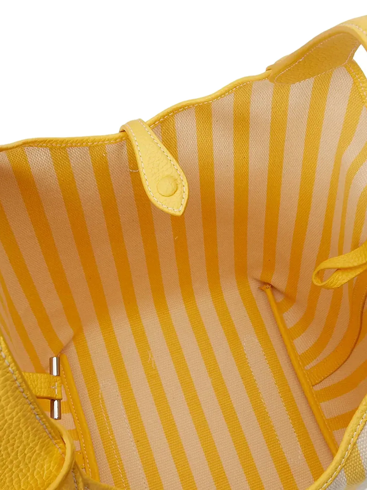 Canvas Handbag With Striped Pattern sold by Wanan Luxury product image thumbnail 4