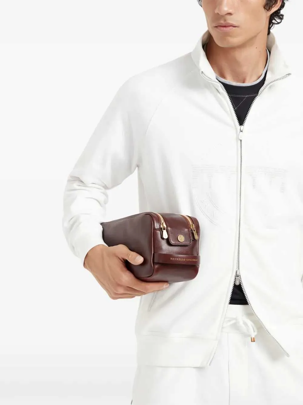 Double-Zip Toiletry Bag sold by Wanan Luxury product image thumbnail 4