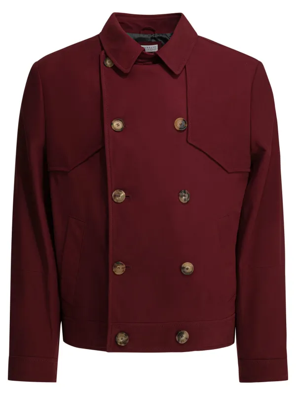 Jackets & Coats Jackets And Coats Bordeaux sold by Wanan Luxury