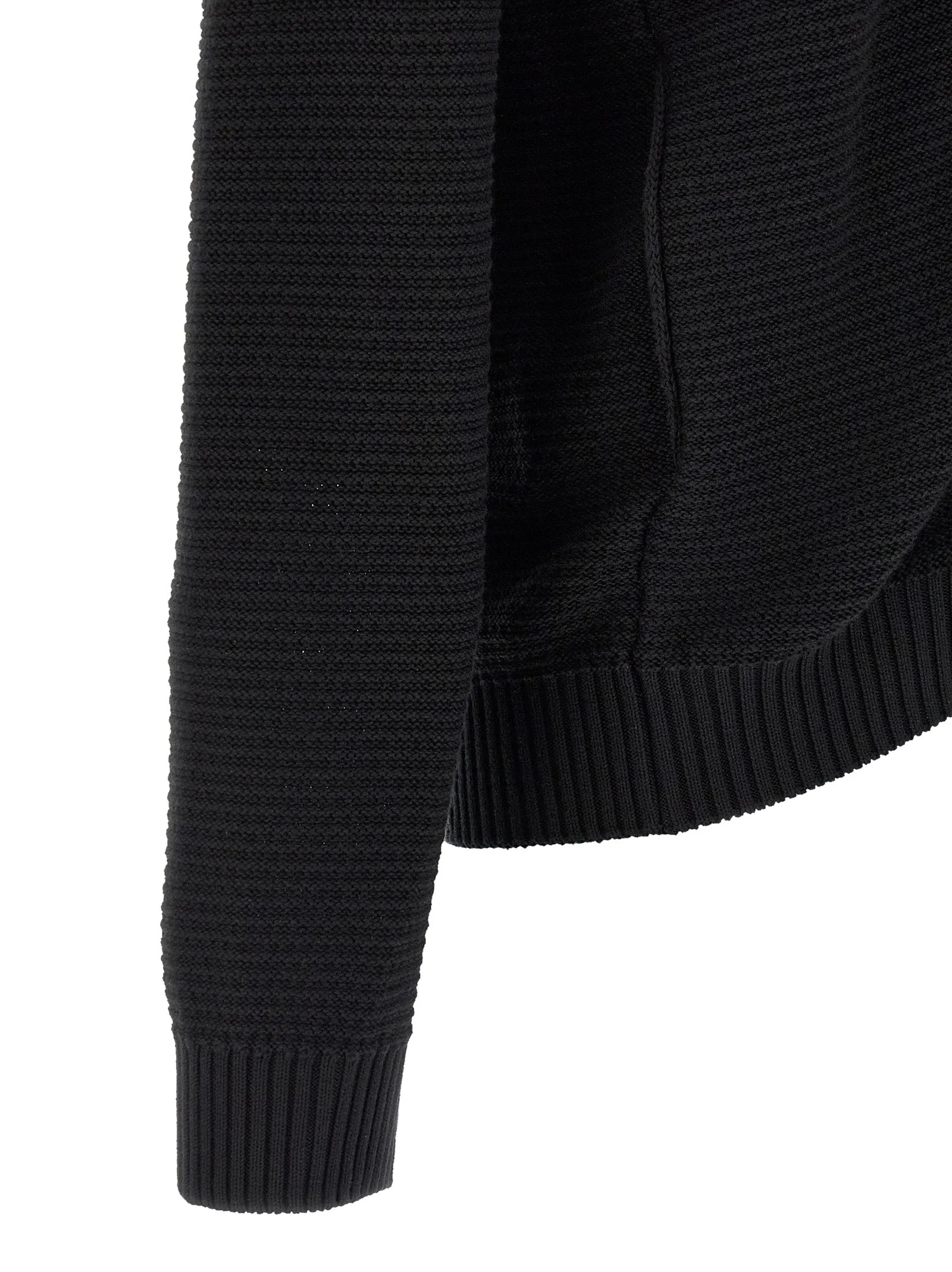 Cashmere Cotton Cardigan Sweaters And Cardigans Black sold by Wanan Luxury product image thumbnail 4