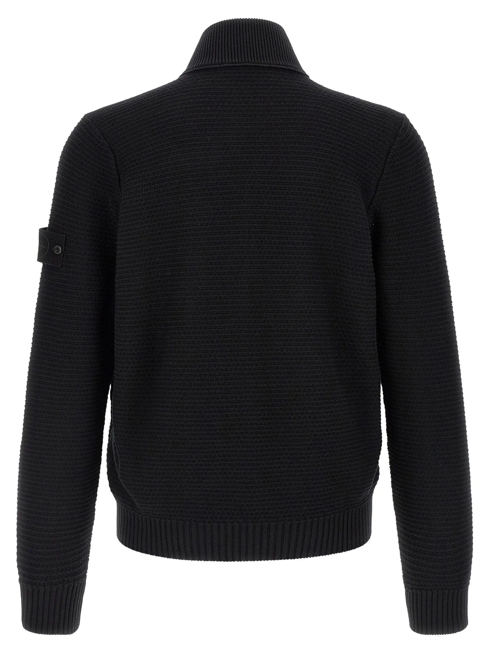 Cashmere Cotton Cardigan Sweaters And Cardigans Black sold by Wanan Luxury product image thumbnail 2