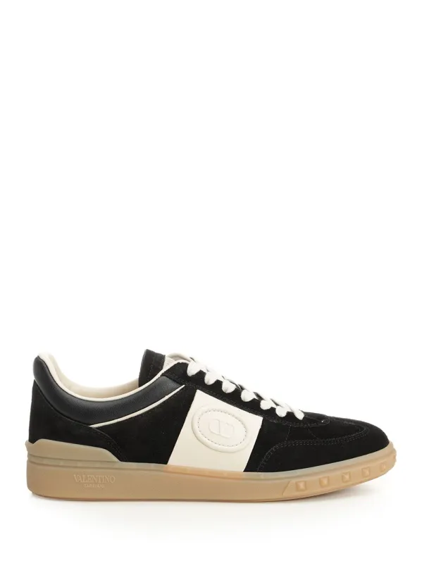 Low Top Upvillage Sneakers Black sold by Wanan Luxury