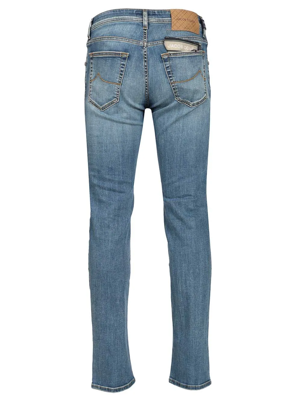 Pant 5 Pkt Super Slim Fit Nick Slim V1 Salpa Beige 10 Oz Jeans Light Blue sold by Wanan Luxury product image thumbnail 2