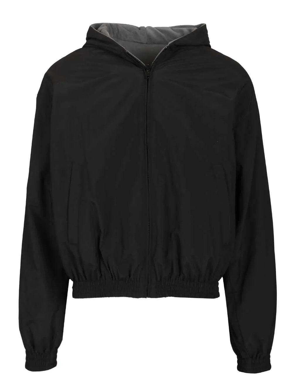 Cursive Reversible Tracksuit Jacket Casual Jackets Black sold by Wanan Luxury