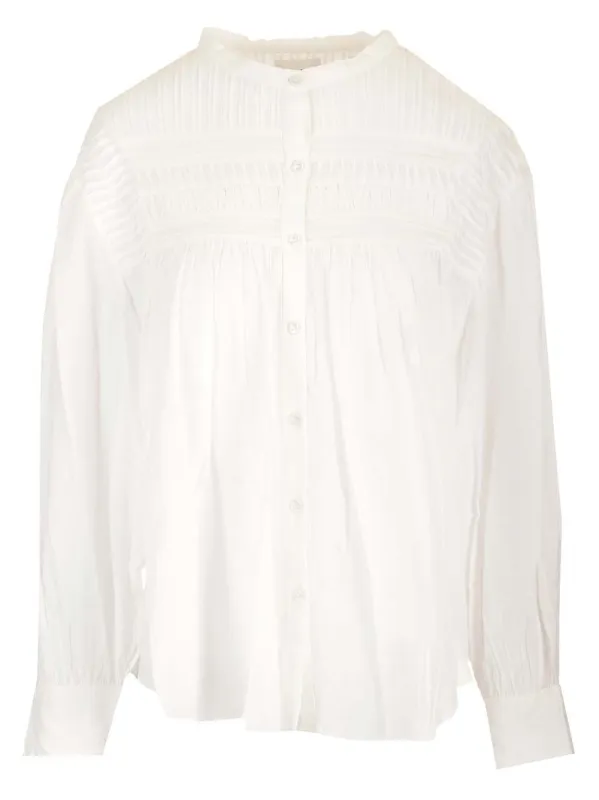 Plalia Tops White made by Wanan Luxury