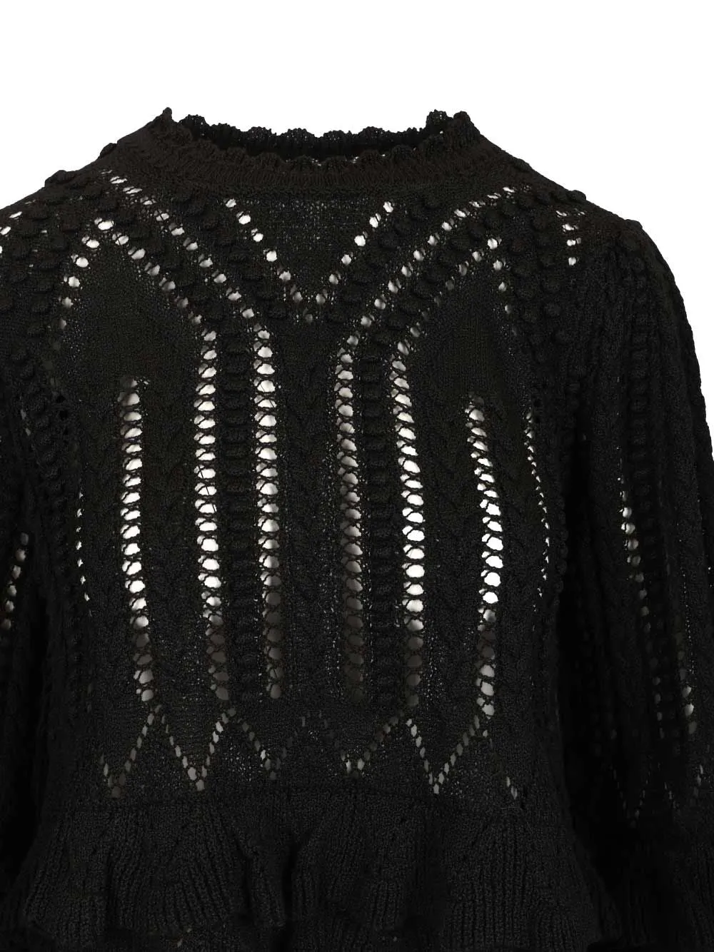 Norma Knitted Top Tops Black sold by Wanan Luxury product image thumbnail 4