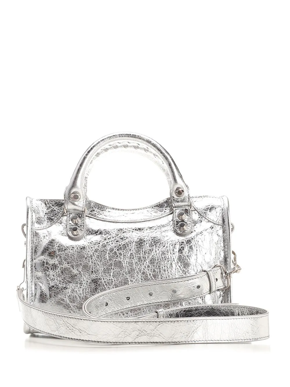 Le City Handbags Silver sold by Wanan Luxury product image thumbnail 3