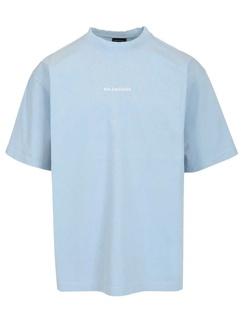 With Writing T-Shirt Light Blue sold by Wanan Luxury