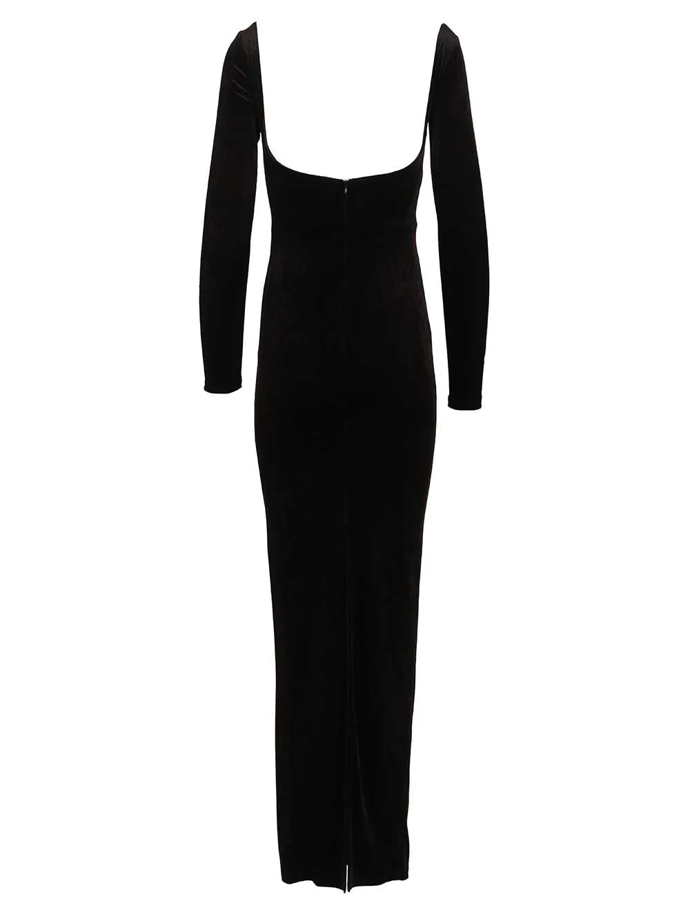 Off-The-Shoulder Maxi Dress Dresses Black sold by Wanan Luxury product image thumbnail 2