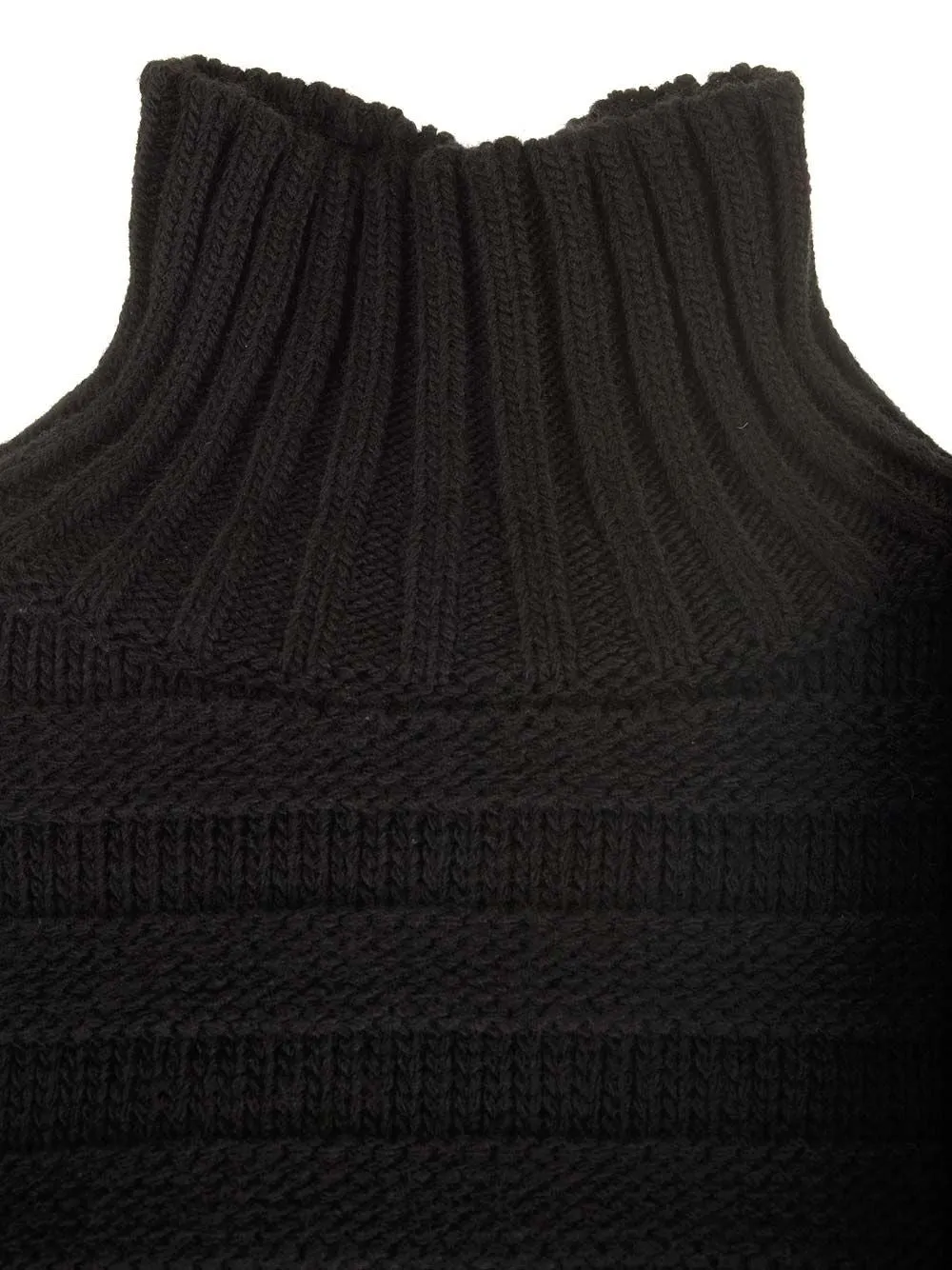High Neck Sweater Knitwear Black sold by Wanan Luxury product image thumbnail 5