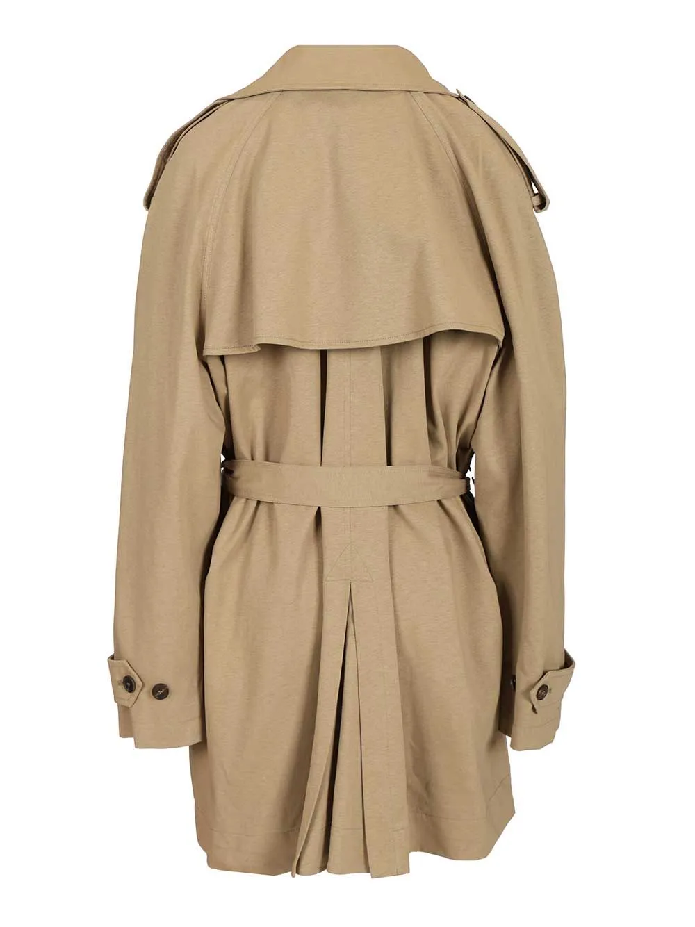 Cropped Trench Coat Coats Beige sold by Wanan Luxury product image thumbnail 2