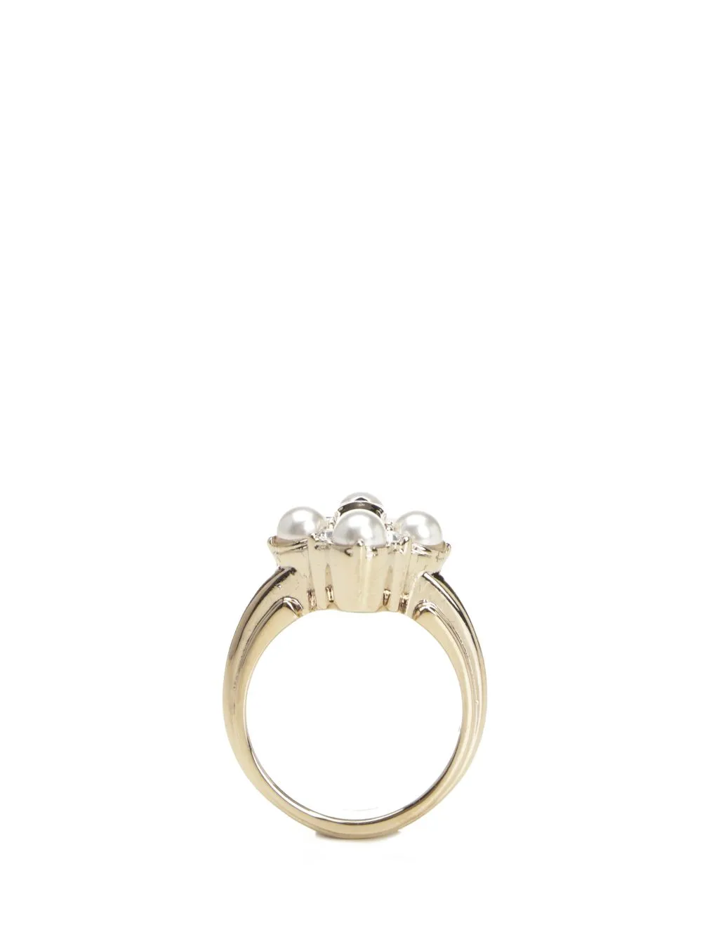 Skull Ring With Pearls Jewelry Gold sold by Wanan Luxury product image thumbnail 2