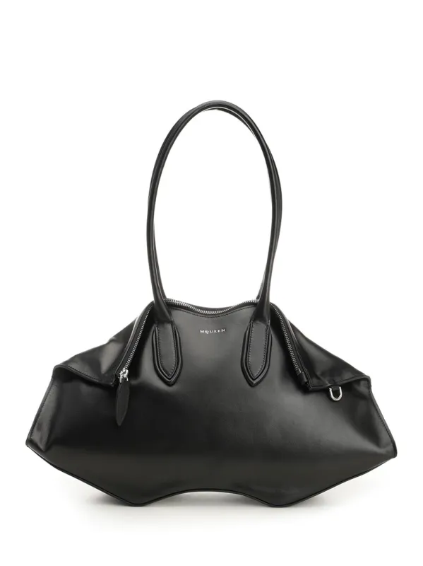 Manta Shoulder Bags Black made by Alexander McQueen