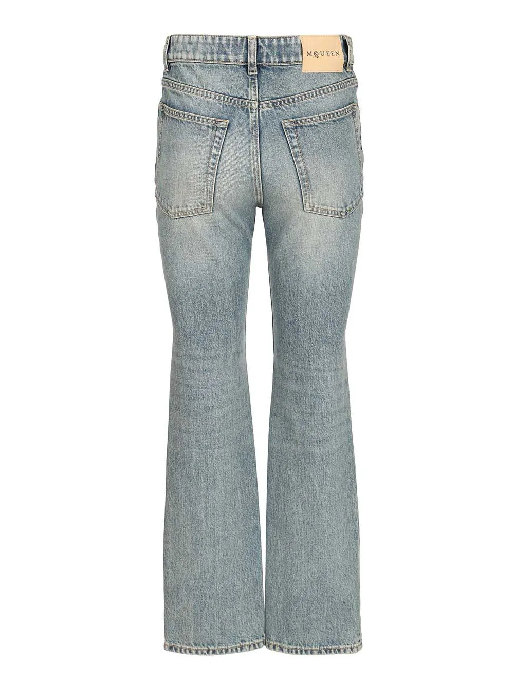 Straight-Leg Jeans Blue sold by Wanan Luxury product image thumbnail 2