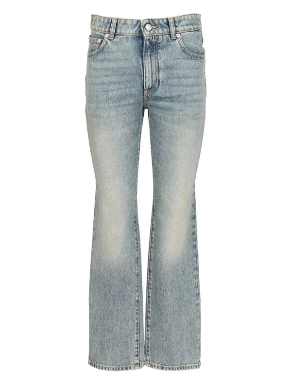 Straight-Leg Jeans Blue sold by Wanan Luxury