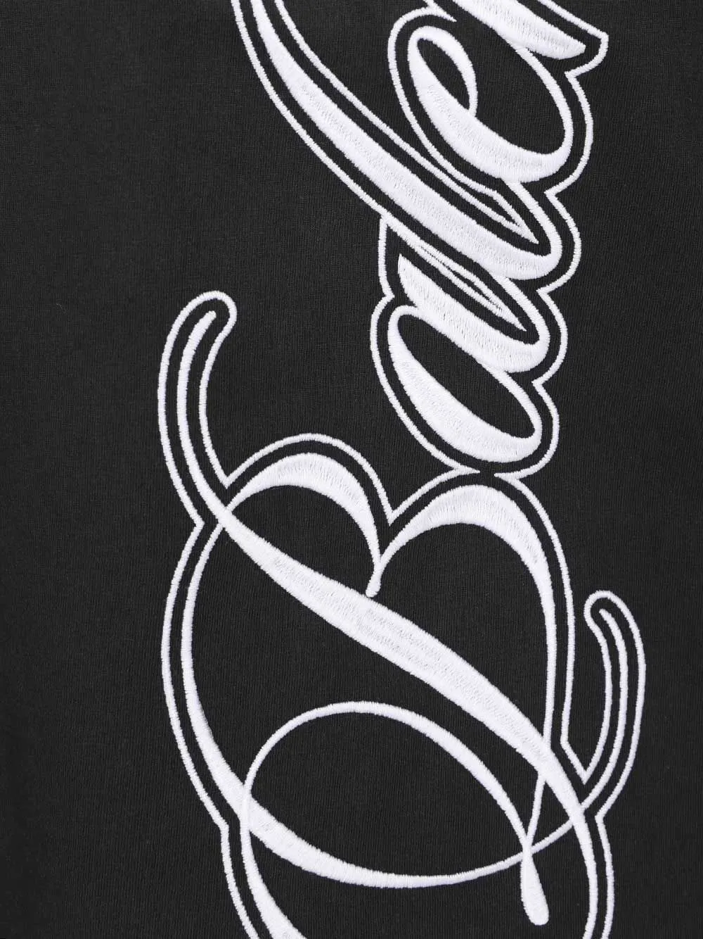 Cursive T-Shirt Black sold by Wanan Luxury product image thumbnail 3