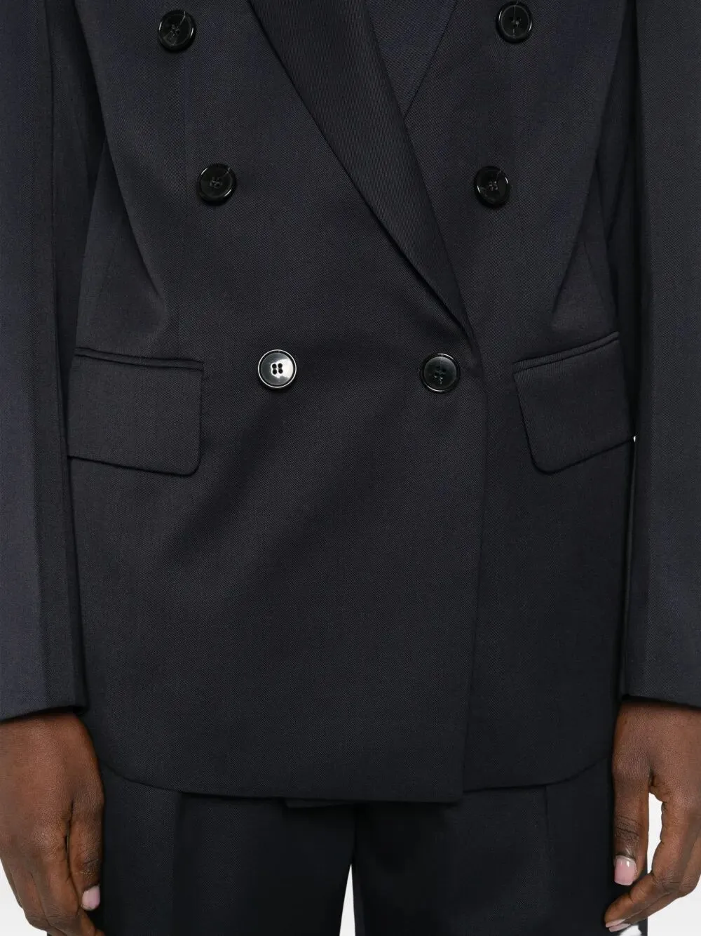 Double-Breasted Wool Tailored Jacket sold by Wanan Luxury product image thumbnail 4