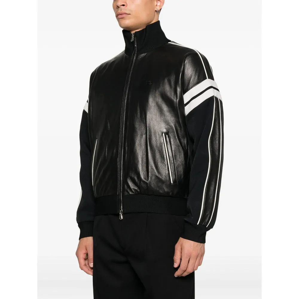 Leather Outerwears Black sold by Wanan Luxury product image thumbnail 3