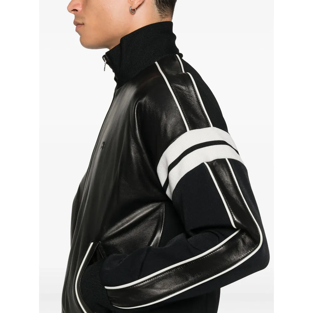 Leather Outerwears Black sold by Wanan Luxury product image thumbnail 4