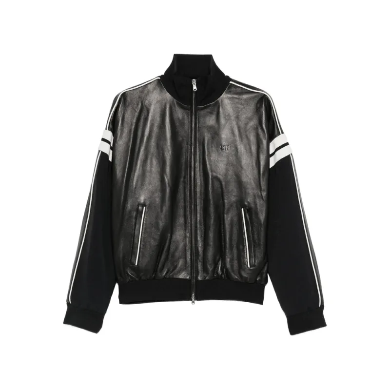Leather Outerwears Black made by Wales Bonner