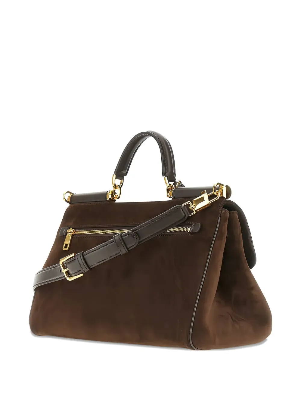 My Suede Tote Bag Decorated With A Sicily Padlock sold by Wanan Luxury product image thumbnail 2