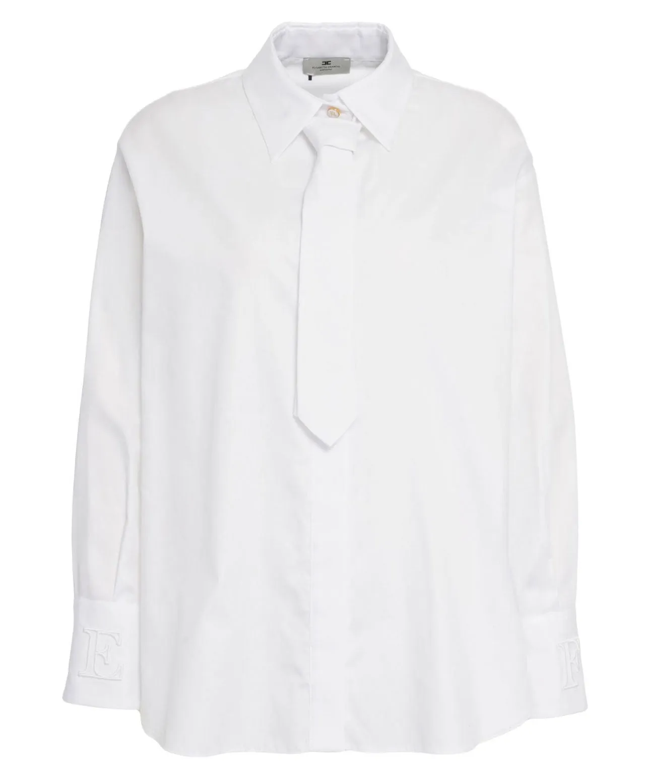 Cotton Shirt With Tie sold by Wanan Luxury
