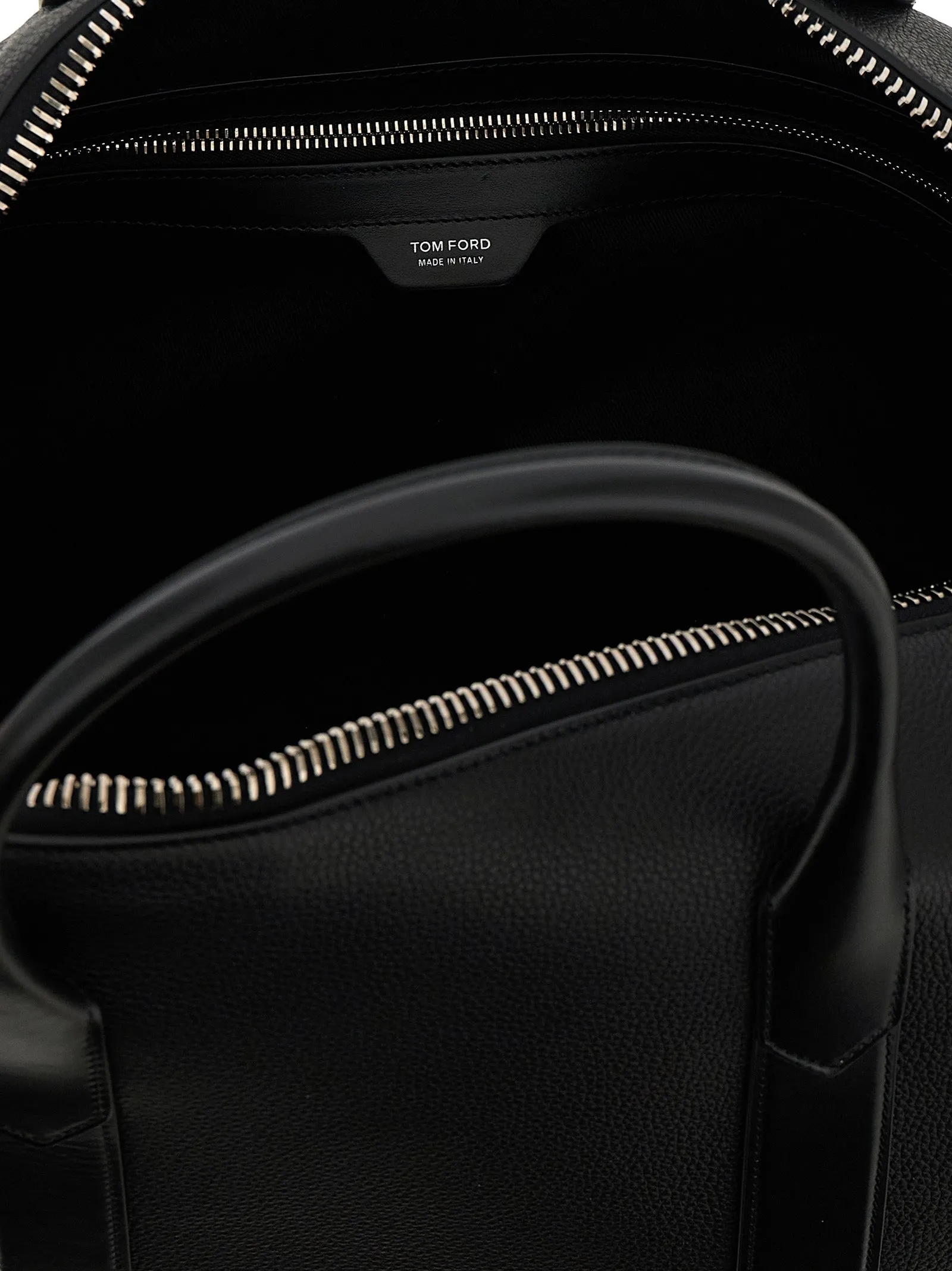 Medium Leather Duffel Bag Home & Lifestyle Black sold by Wanan Luxury product image thumbnail 4
