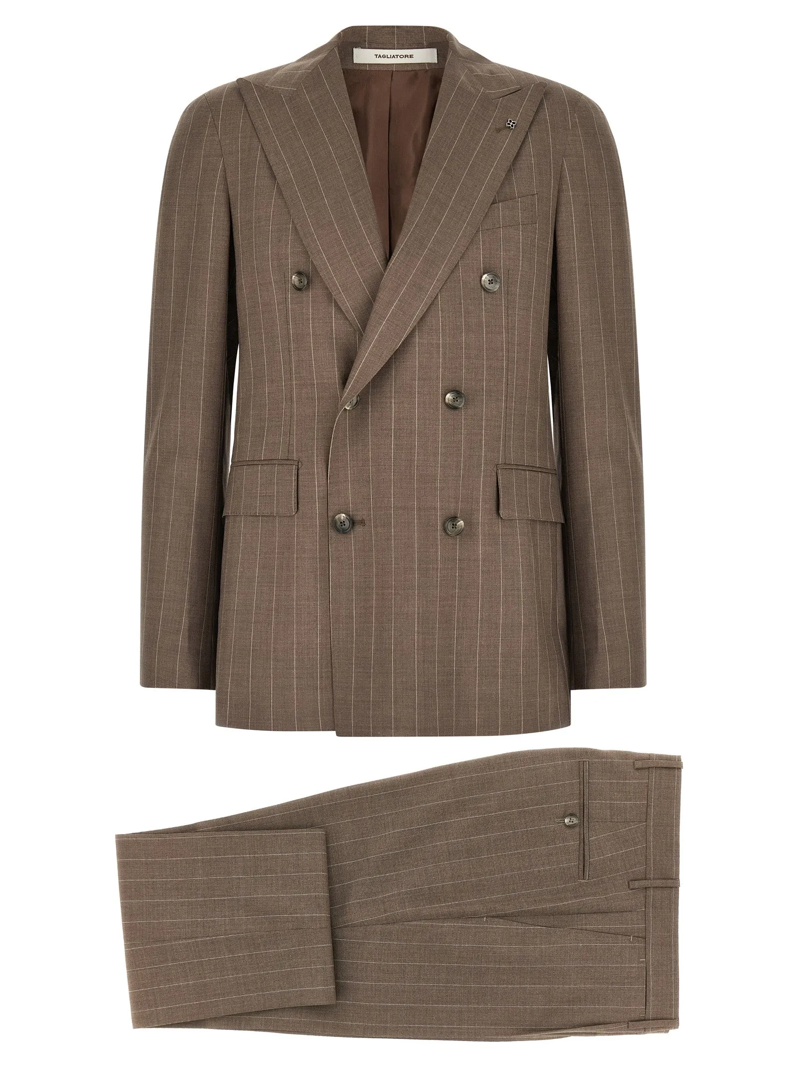 Vesuvio Suits Brown sold by Wanan Luxury