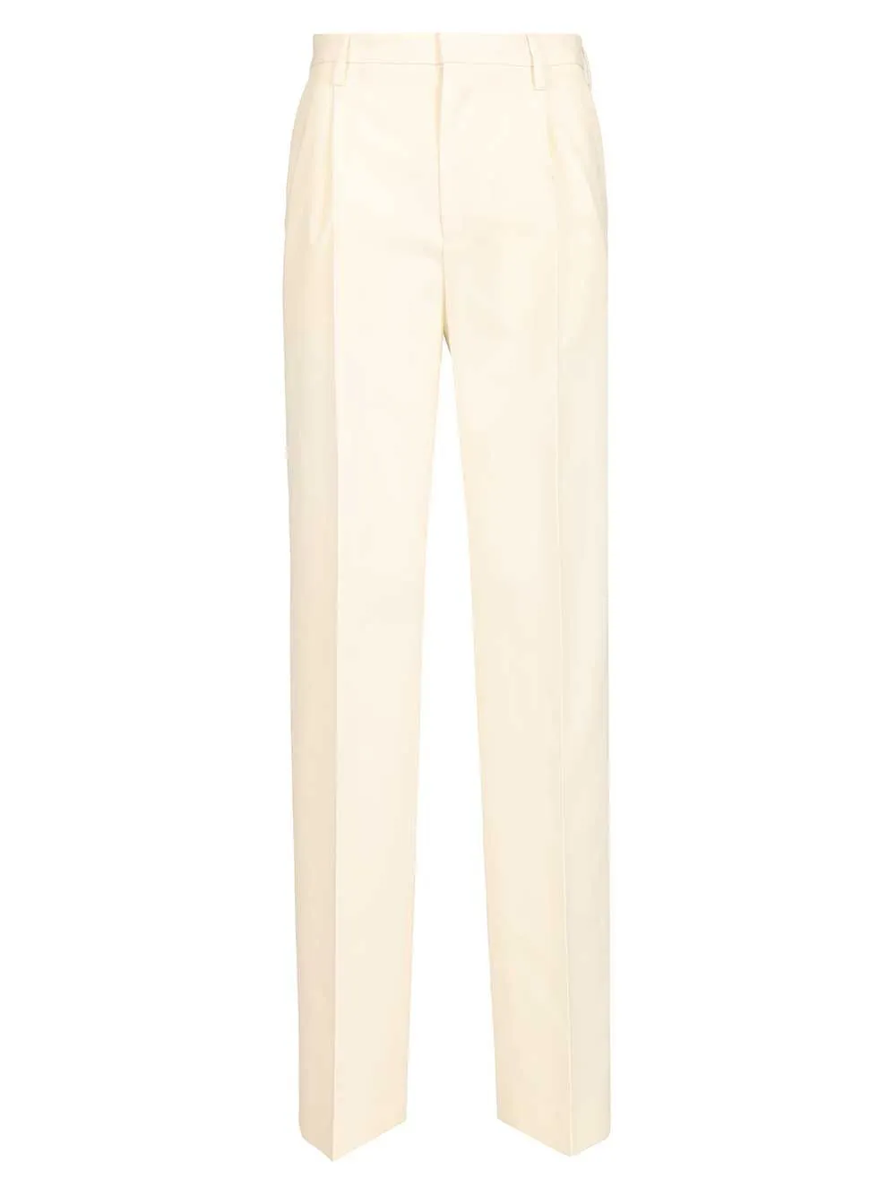 Tapered Leg Trousers Beige sold by Wanan Luxury