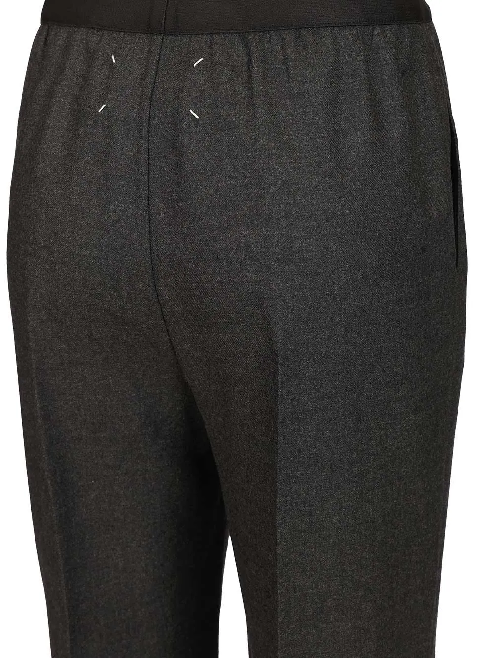 Straight Wool Trousers Grey sold by Wanan Luxury product image thumbnail 5